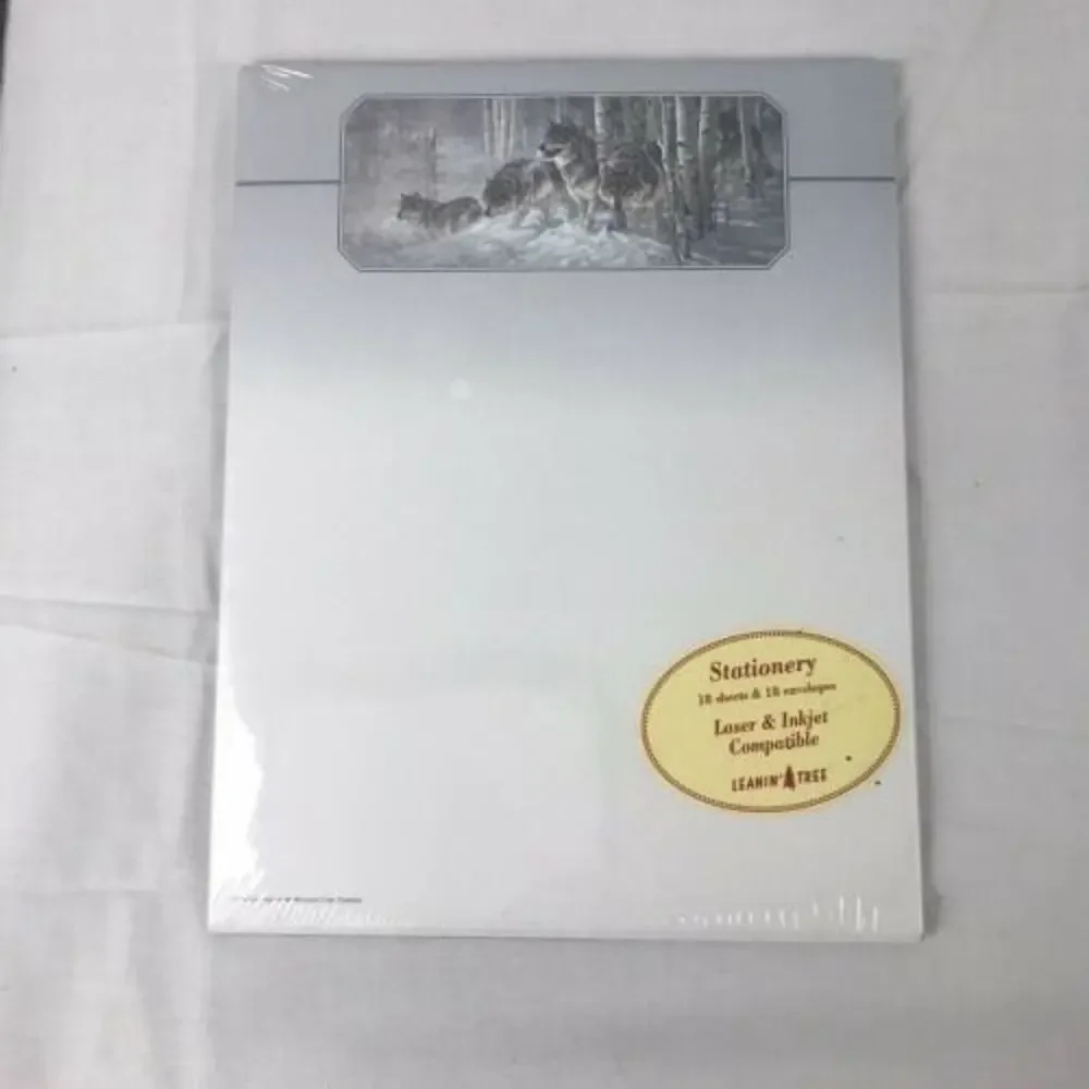 Leanin Tree Stationary Designer Paper 18 Sheets & 18 Envelopes Laser Printers